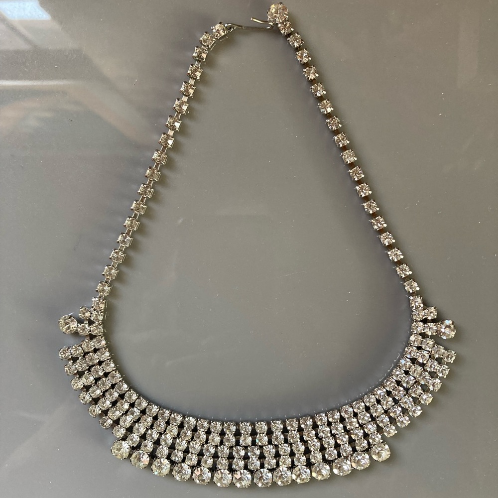 Vintage Rhinestone Necklace